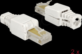 86415 RJ45 plug Cat.5e UTP toolfree 2 pieces  