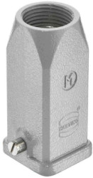 Grommet housing, size 3A, zinc die casting, longitudinal bow locking, IP44/IP65/IP67, 19202031440