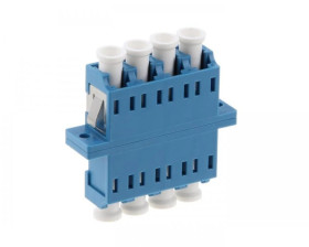 Adapter światłowodowy SM LC/PC Quad LCQUADBLUE
