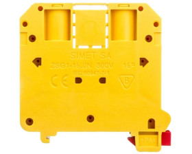 Złączka szynowa gwintowa 2,5-16mm2 żółta ZSG 1-16.ON 11621314