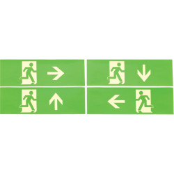 Smartwares 10.040.73 Escape Route Lighting, 20-LED Wall Surface-Mount