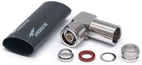 Złącze N/m Andrew skręcane na CNT400, kątowe