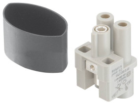 Harting 09120022756 Wstawka pinowa męska 2 połączenie śrubowe osiowe 1 szt.