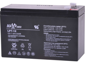 Akumulator żelowy 12V 7Ah MaxPower