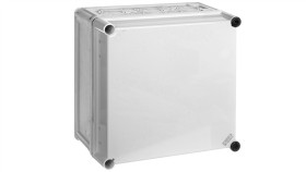 Obudowa Mi Z Zawiasami, Ip 65, Wlk.2 - 315X300x170, Pokrywa Nieprzezroczysta...