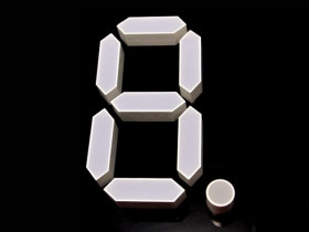 7 Segment Display - 3 Inches - Green