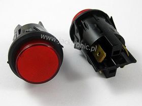 PRZEŁ.<335>CHWILOWY CZER.2x16A250V NEON