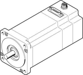 Silnik krokowy FESTO EMMS-ST-87-L-SE-G2 1370491, 9.3 Nm, 9.5 A