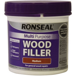 Ronseal 34747 Multipurpose Wood Filler Tub Medium 465g