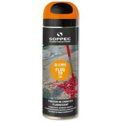 Farba geodezyjna do znakowania spray pomarańczowa SOPPEC Fluo T.P.