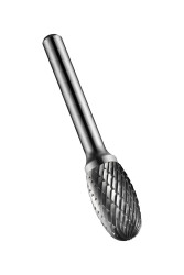 Pilnik obrotowy kształt: Owalny Dormer dł. całkowita: 67,0 mm Usuwanie zadziorów