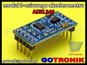 Moduł 3-osiowego akcelerometru ADXL345