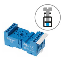 92.03SMA Gniazdo serii 92 do przekaźników serii 62.31; 62.32; 62.33