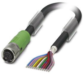 Przewód czujnik-siłownik ze złączem Złącze M12 długość 5m Rodzaj A Żeńskie