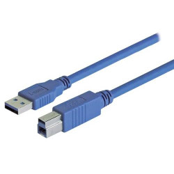 Kabel USB Złącze A USB Złącze B USB B dł. 3m Przewód USB USB 3.0