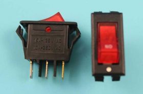 PRZEŁ.KLAWISZOWY RED 16A/250V