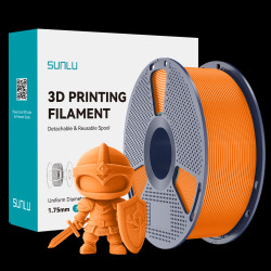 SUNLU PLA 1.75mm 1kg Orange / Pomarańczowy