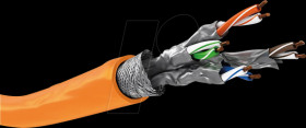 75713 Cat.7a installation cable S/FTP PiMF, 50 m