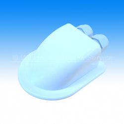 Kabel-Dachdurchführung 2er, weiß