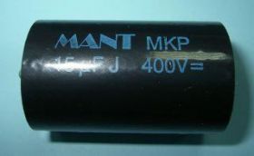 15uF/400V AUDIO KOND.MKP MANT