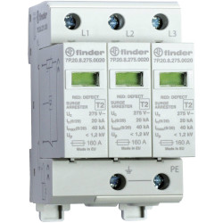 Finder 7P.23.8.275.1020 Surge arrester for Switchboards 20 kA protection