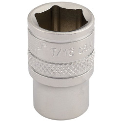 Draper Expert 16525 1/4&quot; Sq. Dr. Imperial Socket (7/16&quot;)