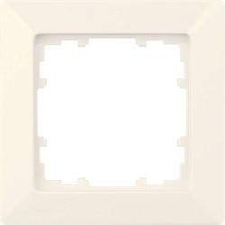 Siemens 5TG25810 Delta frame electrowhite 80x80mm 1-compartment