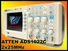 Oscyloskop cyfrowy ADS1022C produkcji Atten