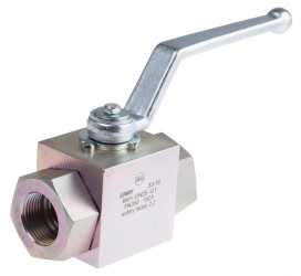 Zawór hydrauliczny kulowy przyłącze G 1 korpus ze stali RS PRO