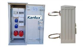 Rozdzielnica Budowlana Na Słup (2X2p+Z, 1X16a/5P, 1X32a/5P) Kanlux...