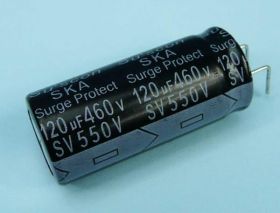 120uF/460V RAD 18x40 105° SUS ELKO