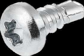 191339 Pan head self-tapping screws, 4.8 x 22, T25, pack of 100