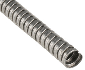 Kanał średnica wew 10mm średnica 12mm materiał Stal nierdzewna średnica zew 12.8mm Elastyczny kolor Metal