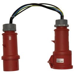 Metrel 20991862 Test Lead Adapter CEE Connector 5-Pin 32A Measuring Adapter