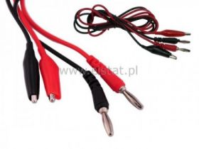 Kable do miernika 830 2x banan 2x krokodyl
