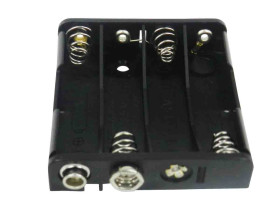 Uchwyt do baterii, x 4, maks. Ø 10.5mm, montaż zatrzaskowy