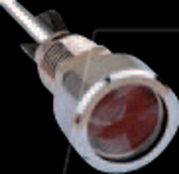 26728081 LED, wired, 5 mm, green, flat, Ø8.2 mm, 20 mcd, 60°