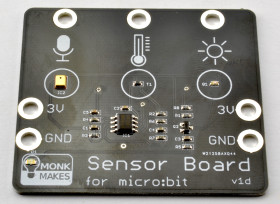Zestaw rozwojowy czujników, V1F, do uzytku z: mikro:bit, Płytka czujnika, Sensor For micro:bit, Wilgotność, Temperatura