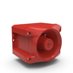 Sygnalizator akustyczny 10 → 60 V DC Montaż ścienny Pfannenberg 80-tonowy IP66