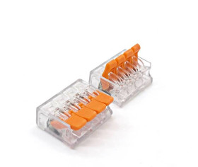 SZYBKOZŁĄCZKA ZŁĄCZKA TYPU WAGO 4 PRZEWODY