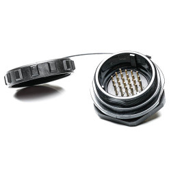 Złącze wielostykowe przemysłowe 24-pinowe Montaż tylny Gniazdo RS PRO