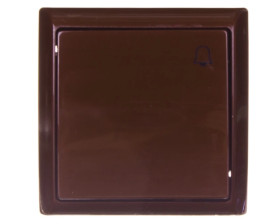 BIS Przycisk /dzwonek/ brązowy ŁN-6B/24