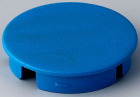 Front cap, without line, blue, KKS, for rotary knobs size 31, A4131006