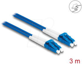 87921 Fiber Optical Cable LC Duplex to LC Duplex Singlemode OS2 3 m