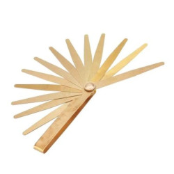 Szczelinomierz metryczny, 13-płytkowy 105mm, RS PRO 5mm