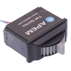 TW01GRY APEM Hall Effect Thumbwheel Self Centering Joystick