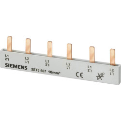 Siemens 5ST3615 SENTRON Busbar 63A 10mm2 4x3-ph Contact-proof connection