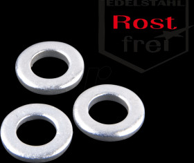 32824/1 Washers (shims), A2 stainless steel, 3.2mm