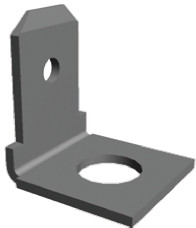 Konektor płaski Męski 4.75 x 0.51mm Izolacja: Nieizolowane