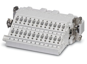 Adapter zasilania 24-pinowe Phoenix Contact 16A 500 V AC Męski